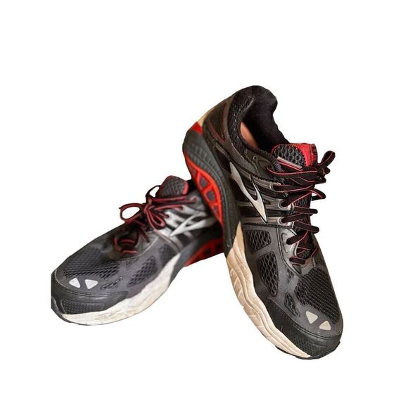 Men\'s Brooks Beast 14 Running Shoes Size 10.5 Grey/Red Athletic Sneakers main image 12